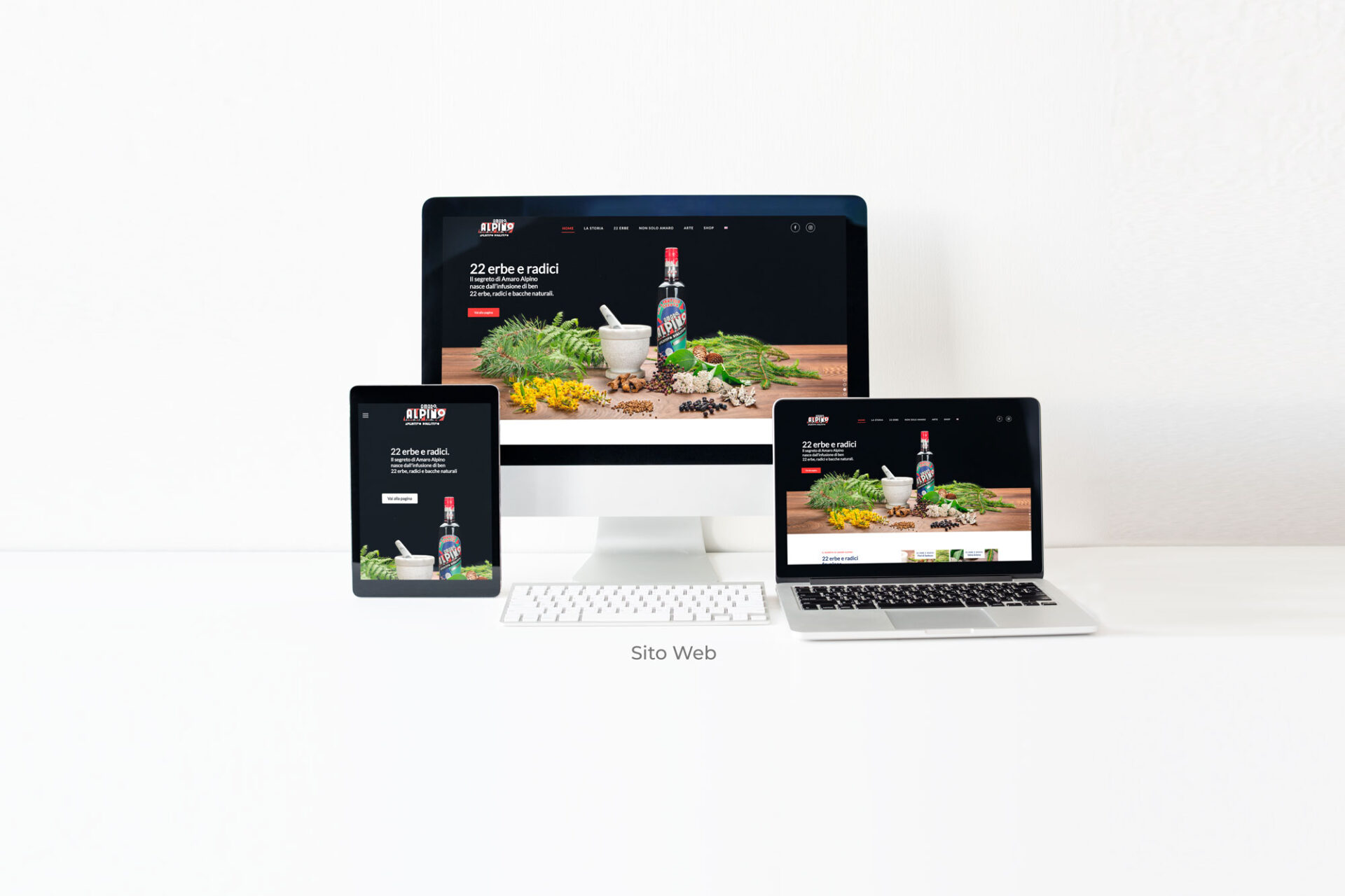 Amaro Alpino – Sito Web